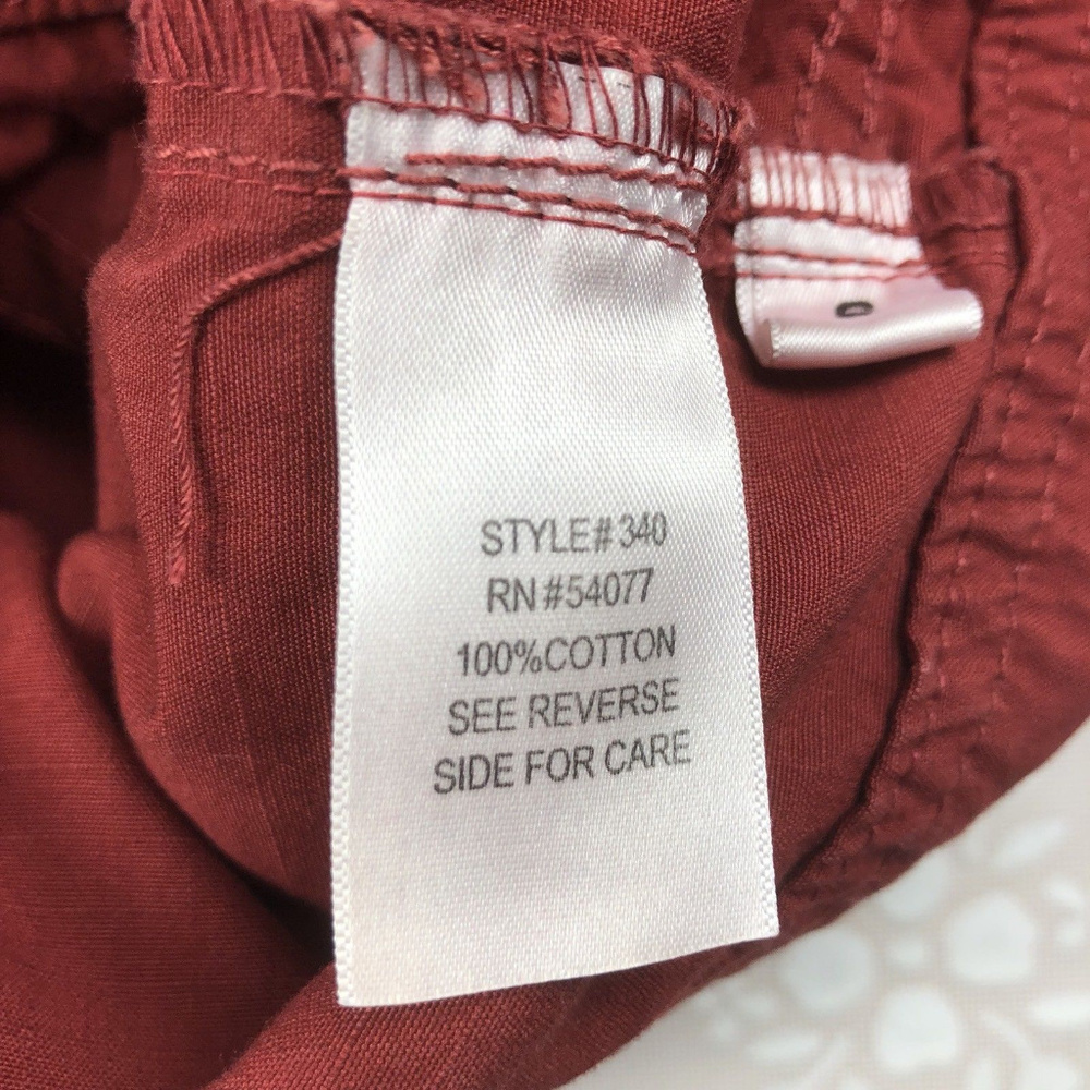 CABI 340 Capri Cropped Pants 6 Embroidered b1001 - Picture 8 of 8